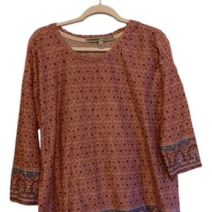 Absolutely Famous Long Sleeve Top size 3x, Excellent Condition